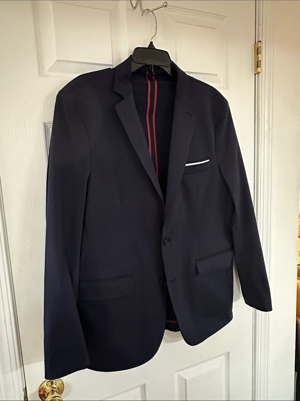 Men's Collar & Co Navy Jacket.